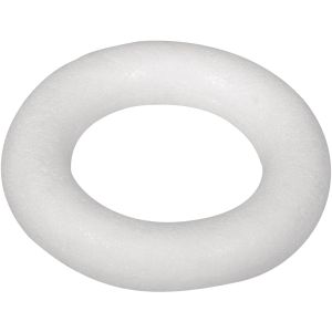 Styrofoam flat rings, 25cm ø