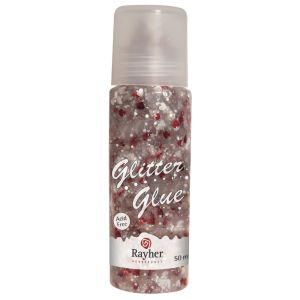 Glitter-Glue Herzchen