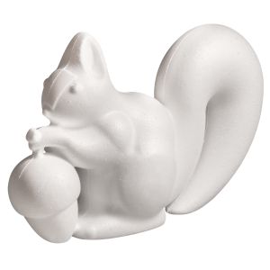 Styrofoam squirrel