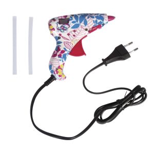 Mini hot glue gun,  Flower Power