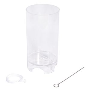 Moule à bougies, cylindrique, plat