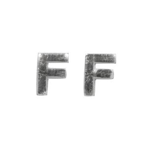 Wax letters -F-