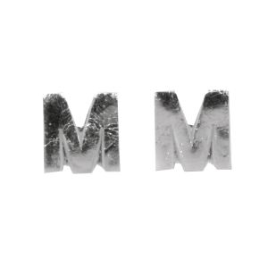 Wax letters -M-