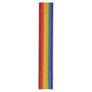 Decorative wax stripes Rainbow