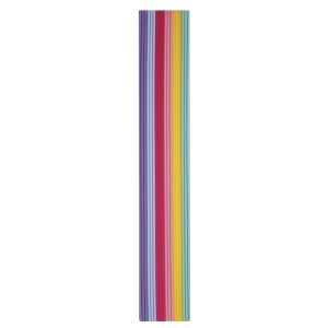 Decorative wax stripes pastel