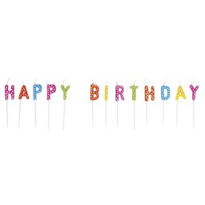 Kerzensticks  HAPPY BIRTHDAY