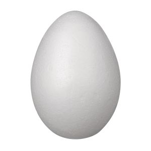 Oeuf en polystyrène, 2 parties