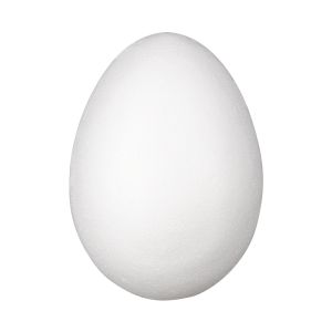 Styrofoam egg, 2-part