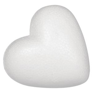 Styrofoam heart, 5 cm