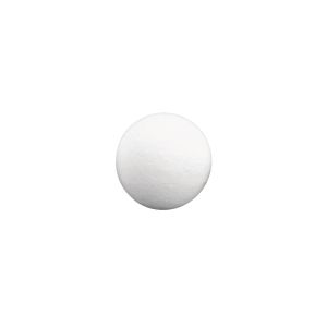 Cotton wool ball, white