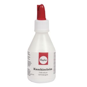 Laminate glue, with spatula lock