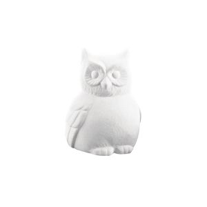 Styrofoam-owl, 13 cm