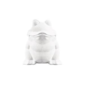Styrofoam-frog, 13 cm