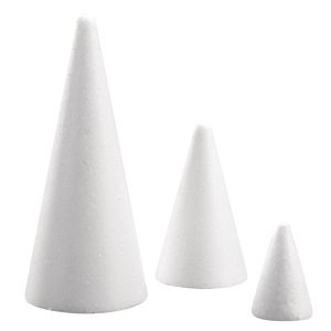 Styrofoam-cone