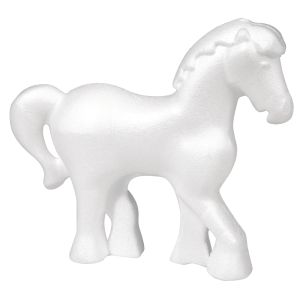 Styrofoam-horse