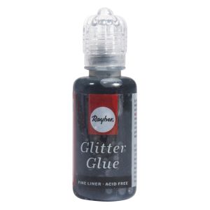 Glitter glue metallic