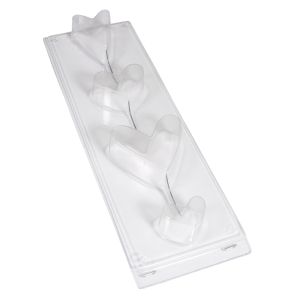 Soap casting mould: Hearts