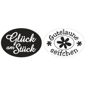 Labels  Glück am St. ,  Gutelaune S