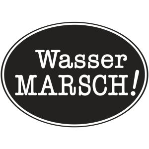 Label  Wasser Marsch!