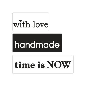 Labels ...love , handmade , time...