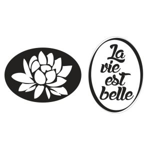 Labels  La vie es belle ,Seerose
