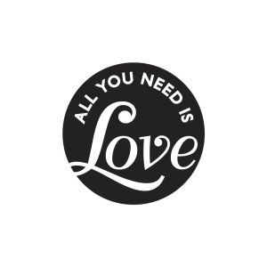 Labels GB All you need is Love , 45mm ø