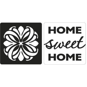 Labels Mandala,  Home sweet Home