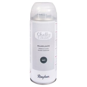 Chalky Finish spray Clear varnish matt