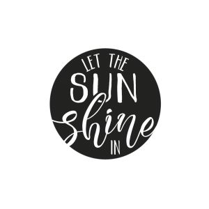Label  SUN shine , 4,5cm ø
