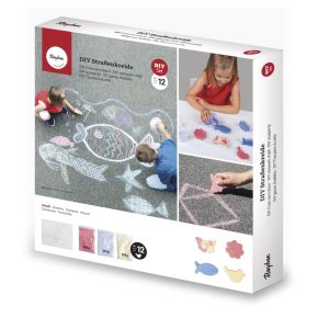 CK: DIY sidewalk chalk