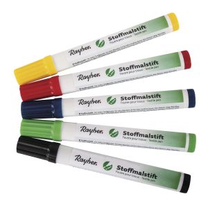 Set Stoffmalstifte, dicke Spitze