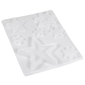 LDPE casting mould: stars