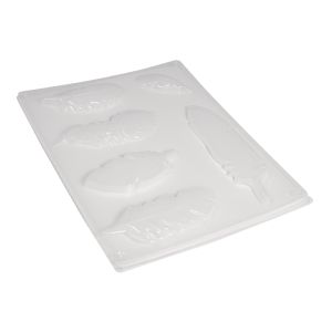 LDPE Casting mould: Feathers