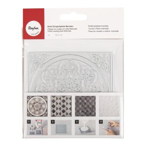 Relief casting plate Mandala