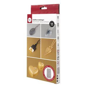 Silicone casting mould Pendants