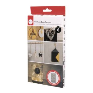 Silikon-Gießform Deko-Formen