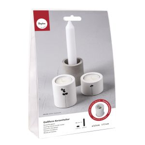 Silicone casting mould Candle holder