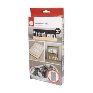 Silikon Gießform Mini ABC