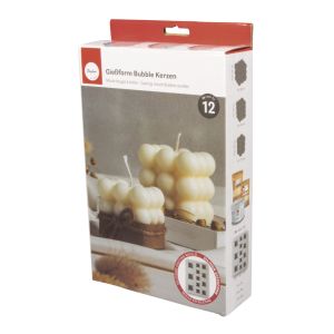 Silicone mould Bubble candles