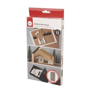 Silikon Gießform Mini Krippe