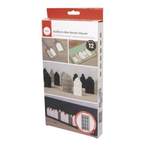 Moule en silicone Mini maisons nordiques