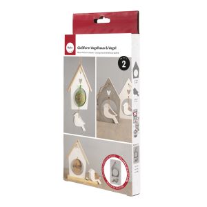 Casting mould Birdhouse + Bird