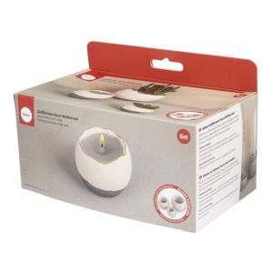 Kit moules, silicone, Vases, bord ondulé