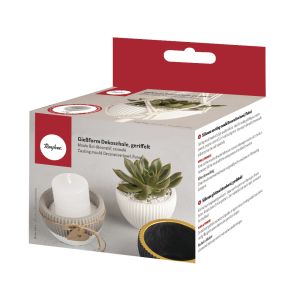 Silicone mould Decorative bowl, ridged