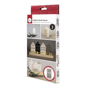 Moule en silicone Maisons nordiques