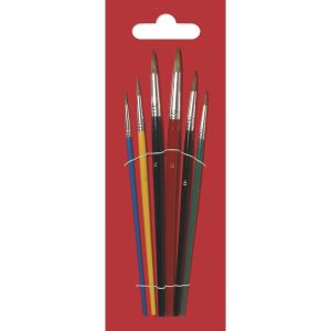 School-Paint-Brush Set, ox hair