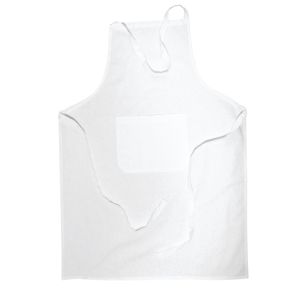 Apron, 70x95 cm, white