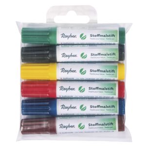 Kit feutres pour tissus, courts