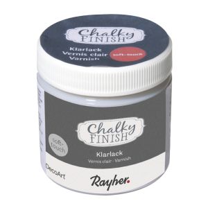 Chalky Finish clear varnish soft-touch