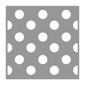 Schablone Polka Dots